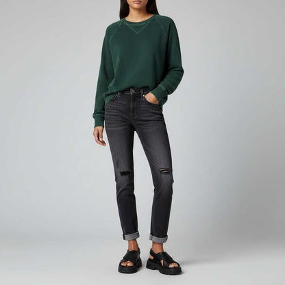 Cozy Pullover Sweater with Pocket | Women's Fashion Sweater