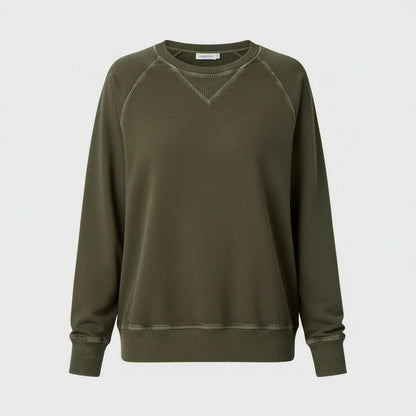 Cozy Pullover Sweater with Pocket | Women's Fashion Sweater