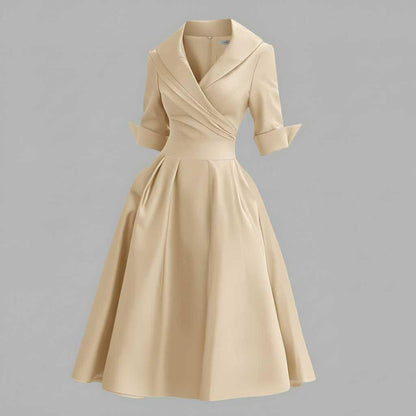 Elegant Midi Dress | Women's Formal Attire