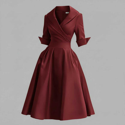 Elegant Midi Dress | Women's Formal Attire