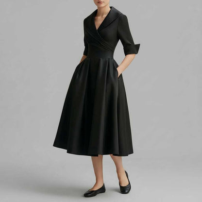 Elegant Midi Dress | Women's Formal Attire