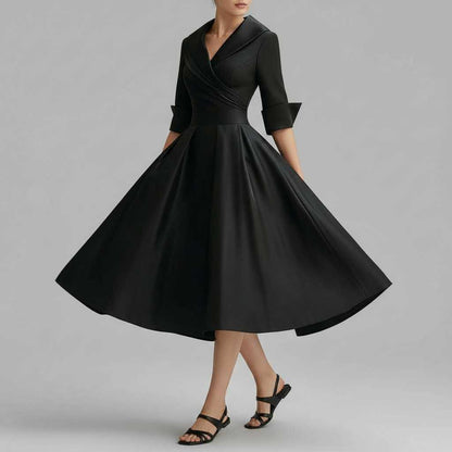 Elegant Midi Dress | Women's Formal Attire