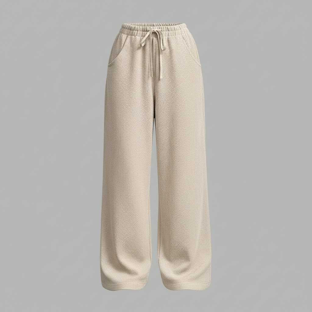 High-Waisted Corduroy Wide Leg Pants | Women's Trousers