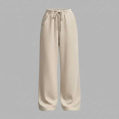 High-Waisted Corduroy Wide Leg Pants | Women's Trousers