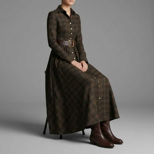 Jannali | Women's Long Sleeve Maxi Dress