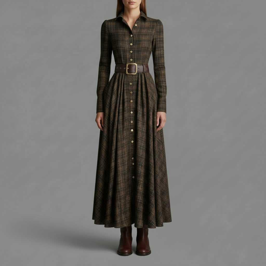 Jannali | Women's Long Sleeve Maxi Dress
