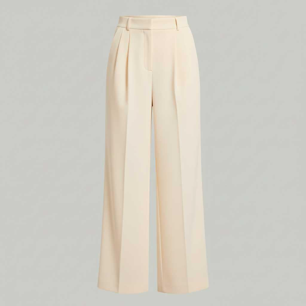 Lena Tailored Wide Leg Pants | Women's Black Trousers