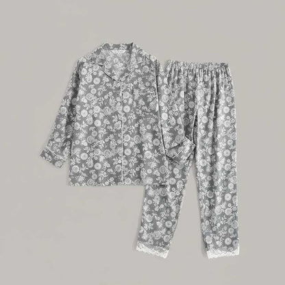 Plaid Cotton Flannel Pajama Set | Women's Sleepwear