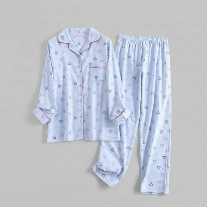 Plaid Cotton Flannel Pajama Set | Women's Sleepwear