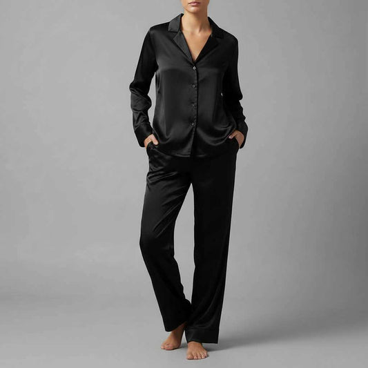 Silk Pajama Set | Women's Sleepwear and Lounge Wear