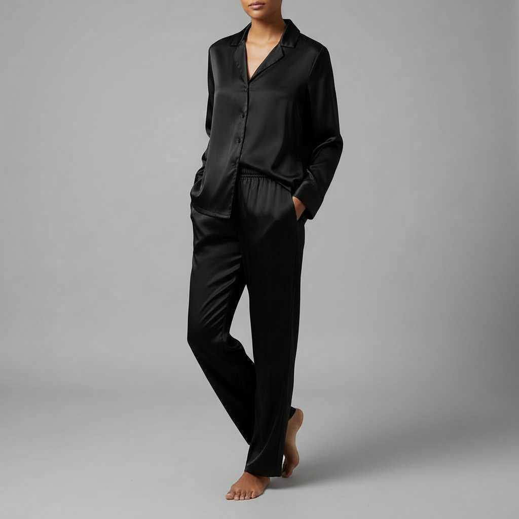 Silk Pajama Set | Women's Sleepwear and Lounge Wear